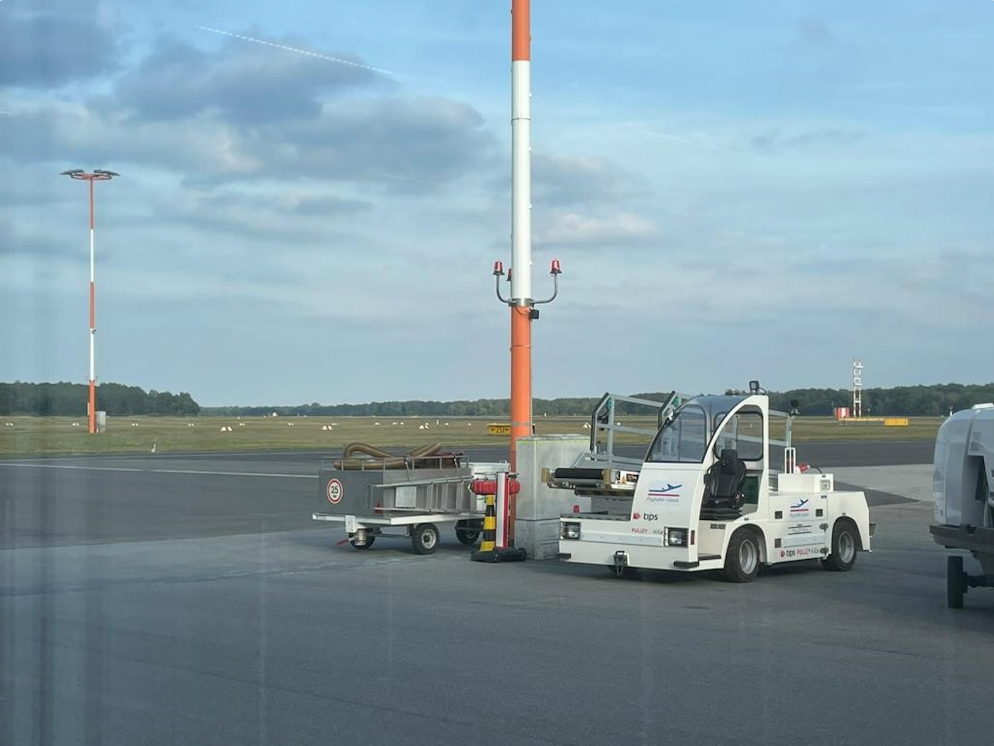 Der Flugplatz des Lübecker Flughafens